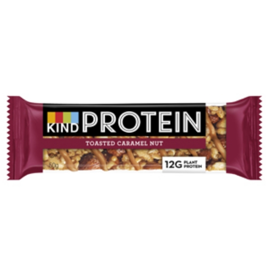 Picture of Kind Protein Toasted Caramel PNut  50g x12